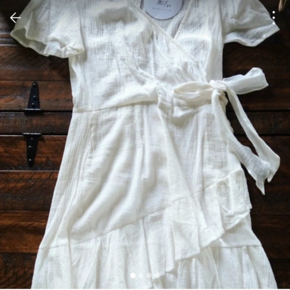 Summer wrap dress